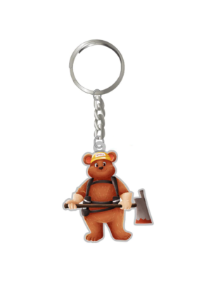 Sparky the Brave Keychain